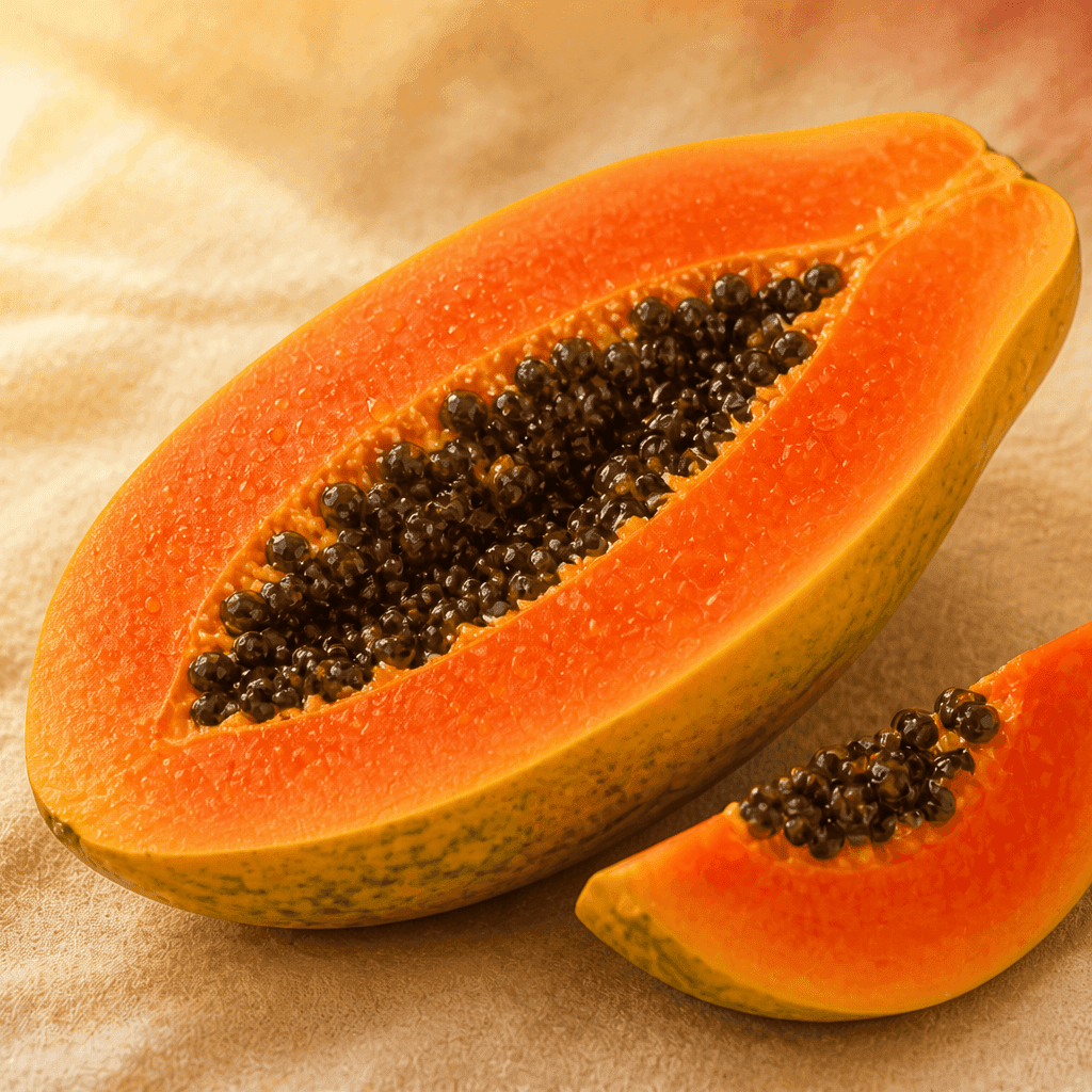 Close-up of Papaya